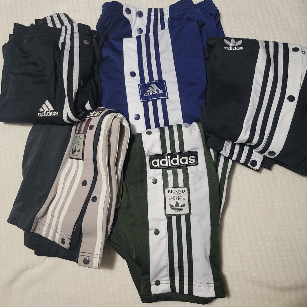 Adidas tear away.